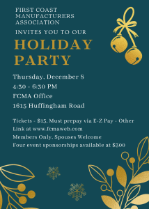 Members-Only Holiday Social @ FCMA Office